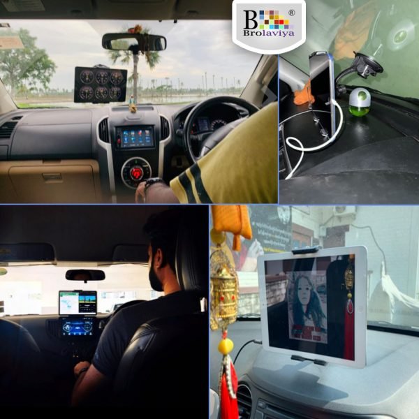 Renewed Brolaviya Universal Car Stands For Mobile And Tablets Use